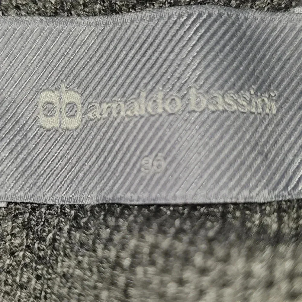 Arnaldo Bassini Longline Grey Cardigan,Classic SZ 90(S/M) Pockets